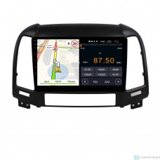 Штатная магнитола Parafar для Hyundai Santa Fe 2 2009-2011 на Android 10  (PF208LTX)