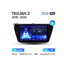 Магнитола Teyes CC2 Plus 3-32 Volkswagen Tiguan 2 Mk 2016-2018 9.0" (A)