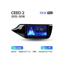 Магнитола Teyes CC2 Plus 3-32 Kia CEED 2 JD 2012-2018 9.0"