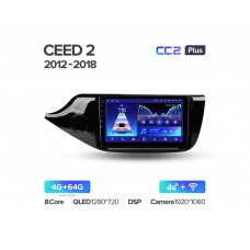 Магнитола Teyes CC2 Plus 4-64 Kia CEED 2 JD 2012-2018 9.0"