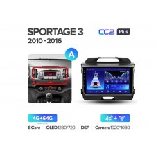 Магнитола Teyes CC2 Plus 4-64 Kia Sportage 3 SL 2010-2016 9.0" (A)