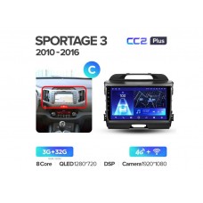 Магнитола Teyes CC2 Plus 3-32 Kia Sportage 3 SL 2010-2016 9.0" (C)