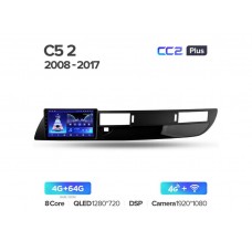 Магнитола Teyes CC2 Plus 4-64 Citroen C5 2 2008-2017 9.0"