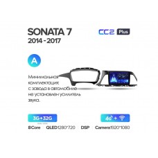 Магнитола Teyes CC2 Plus 3-32 Hyundai Sonata 7 LF 2014-2017 (A) 9.0"