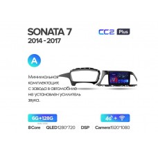 Магнитола Teyes CC2 Plus 6-128 Hyundai Sonata 7 LF 2014-2017 (A) 9.0"