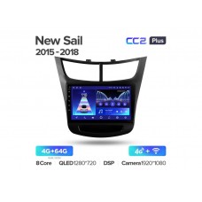 Магнитола Teyes CC2 Plus 4-64 Chevrolet Sail 2015-2018 9.0"