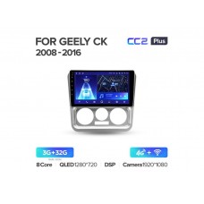 Магнитола Teyes CC2 Plus 3-32 Geely CK 2008-2016 9.0"