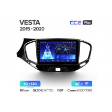 Магнитола Teyes CC2 Plus 3-32 LADA Vesta Cross Sport 2015-2019 9.0"