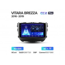 Магнитола Teyes CC2 Plus 3-32 Suzuki Vitara Brezza 2016-2019 9.0"