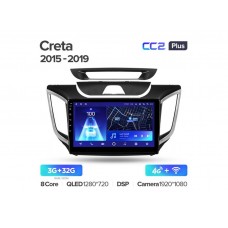 Магнитола Teyes CC2 Plus 3-32 Hyundai Creta IX25 2015-2019 10.2"