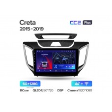 Магнитола Teyes CC2 Plus 6-128 Hyundai Creta IX25 2015-2019 10.2"