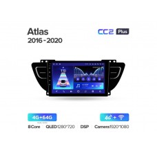 Магнитола Teyes CC2 Plus 4-64 Geely Atlas NL-3 2016-2020 9.0"