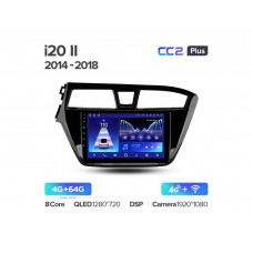 Магнитола Teyes CC2 Plus 4-64 Hyundai i20 2 II GB 2014-2018 9.0"