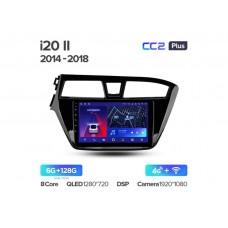 Магнитола Teyes CC2 Plus 6-128 Hyundai i20 2 II GB 2014-2018 9.0"