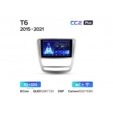 Магнитола Teyes CC2 Plus 3-32 JAC T6 1 2015 — 2021 9.0"