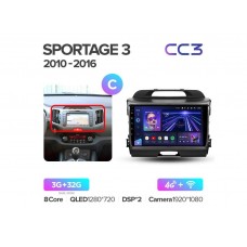Магнитола Teyes CC3 3-32 Kia Sportage 3 SL 2010-2016 9.0" (С)