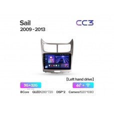 Магнитола Teyes CC3 3-32 Chevrolet Sail 2009 — 2013 9.0"