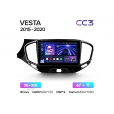 Магнитола Teyes CC3 3-32 LADA Vesta Cross Sport 2015-2019 9.0"