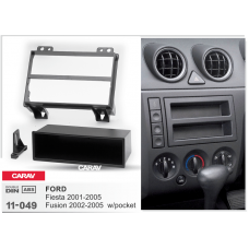 ПЕРЕХОДНАЯ РАМКА ДЛЯ УСТАНОВКИ АВТОМАГНИТОЛЫ CARAV 11-049: 1 DIN / 182 x 53 mm / FORD Fiesta 2001-2005; Fusion 2002-2005