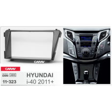 ПЕРЕХОДНАЯ РАМКА ДЛЯ УСТАНОВКИ АВТОМАГНИТОЛЫ CARAV 11-323: 2 DIN / 173 x 98 mm / HYUNDAI i-40 2011+ 