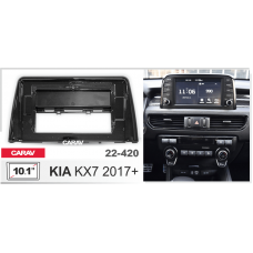 ПЕРЕХОДНАЯ РАМКА ДЛЯ УСТАНОВКИ АВТОМАГНИТОЛЫ CARAV 22-420: 10.1" / 250:241 x 146 mm / KIA KX7 2017+ 