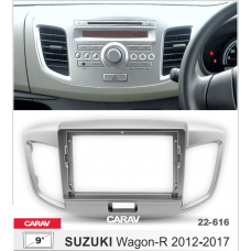 ПЕРЕХОДНАЯ РАМКА ДЛЯ УСТАНОВКИ АВТОМАГНИТОЛЫ CARAV 22-616: 9" / 230:220 x 130 mm / SUZUKI Wagon-R 2012-2017 