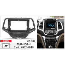 ПЕРЕХОДНАЯ РАМКА ДЛЯ УСТАНОВКИ АВТОМАГНИТОЛЫ CARAV 22-830: 9" / 230:220 x 130 mm / CHANGAN Eado 2012-2016