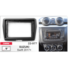 ПЕРЕХОДНАЯ РАМКА ДЛЯ УСТАНОВКИ АВТОМАГНИТОЛЫ CARAV 22-977: 9" / 230:220 x 130 mm / SUZUKI Swift 2017+